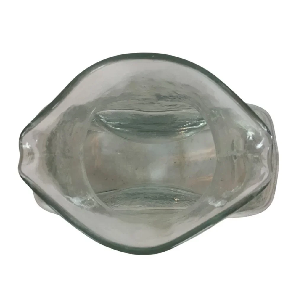 Blenko Glass 384 Crystal Double Spout Water Pitcher Carafe Decanter Mid Century - Picture 5 of 6